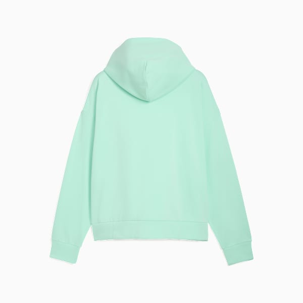 PUMA Wardrobe Essentials Men's Fleece Hoodie, Mint Melt, extralarge