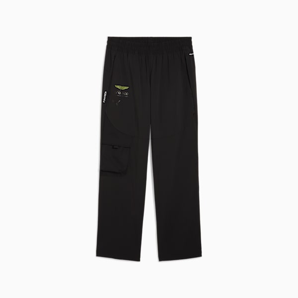 PUMA x ASTON MARTIN ARAMCO F1® TEAM PUMATECH Men's Cargo Pants, PUMA Black, extralarge-IND