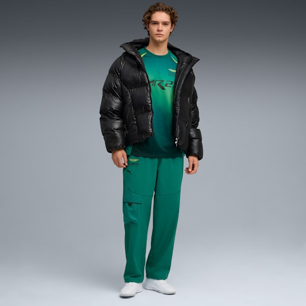 PUMA x ASTON MARTIN ARAMCO F1® TEAM PUMATECH Men's Cargo Pants, Green Lux, extralarge-IND