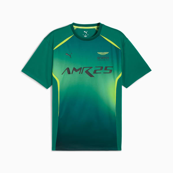 PUMA x ASTON MARTIN ARAMCO F1® TEAM Men's Lifestyle Jersey, Green Lux, extralarge-IND