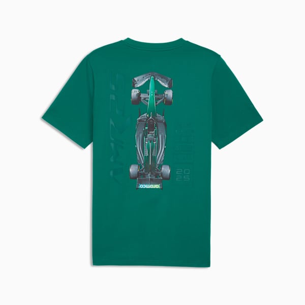 Aston Martin F1 Men's Graphic Tee, Green Lux, extralarge-IND