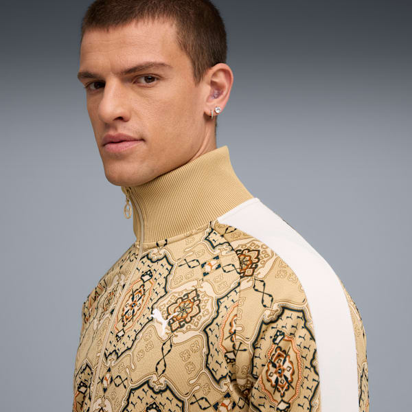 T7 VINTAGE PREP Track Jacket Men, Pebble Path, extralarge