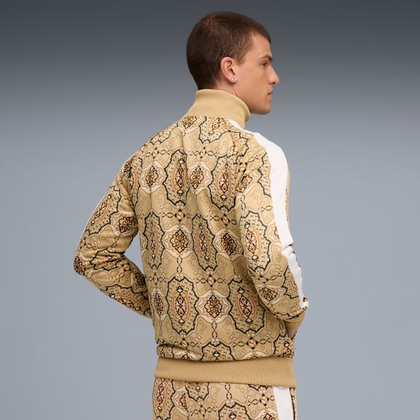 T7 VINTAGE PREP Track Jacket Men, Pebble Path, extralarge