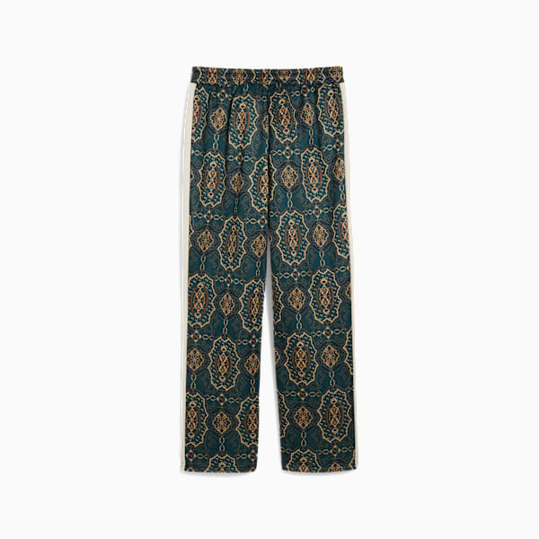 Vintage Prep T7 Men's Track Pants, Green Terrain, extralarge