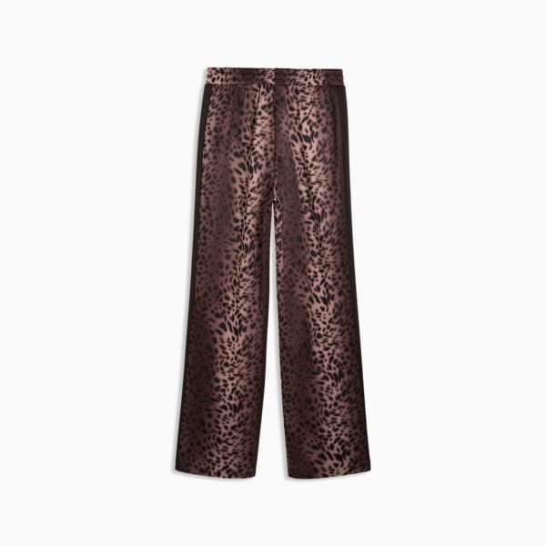 Leopard Luxe Women's T7 Track Pants, PUMA Black, extralarge