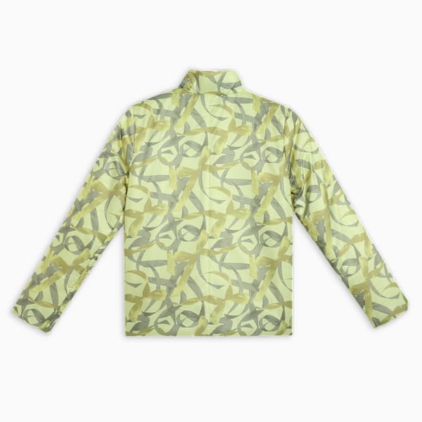 BOWTIQUE All-Over-Print Youth Padded Jacket, Gold Moon, extralarge-IND