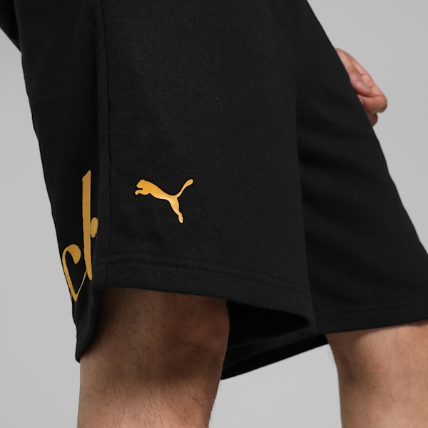 PUMA x RCB Men's Classic Shorts, PUMA Black, extralarge-IND