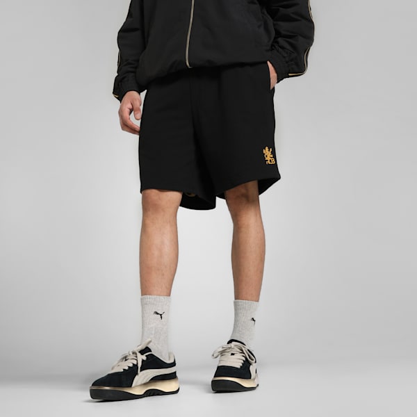 PUMA x RCB Men's Classic Shorts, PUMA Black, extralarge-IND