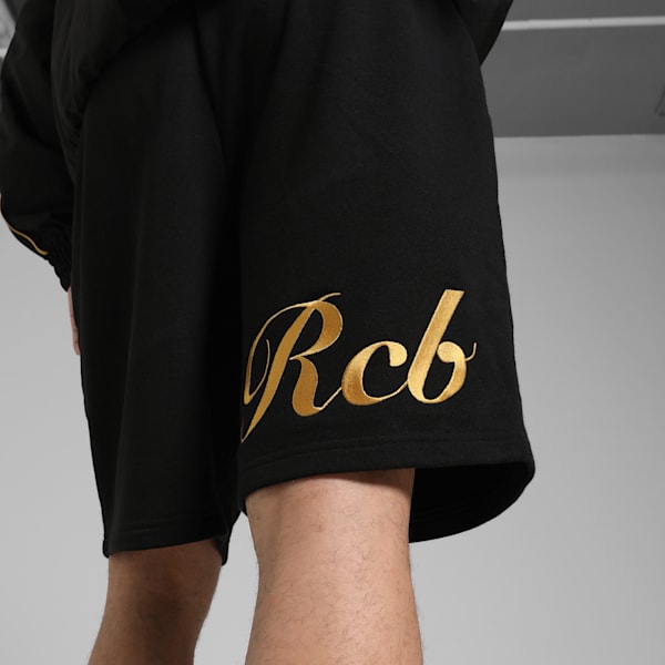 PUMA x RCB Men's Classic Shorts, PUMA Black, extralarge-IND