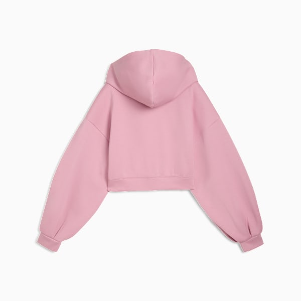 Wardrobe ESS Cropped Hoodie Women, Poised Pink, extralarge
