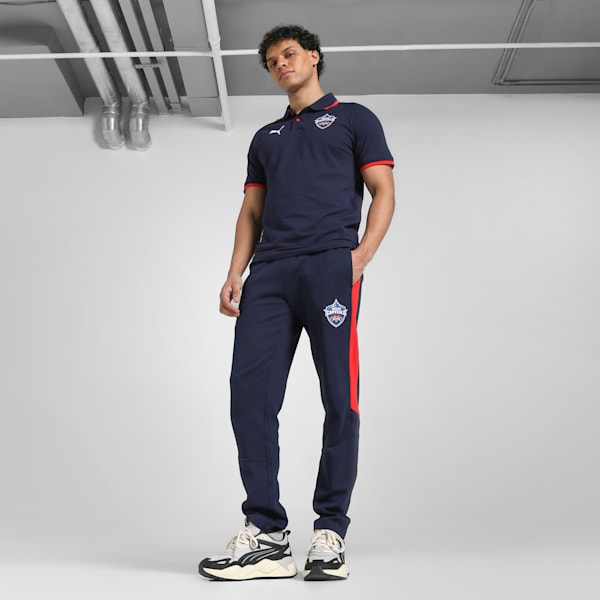 PUMA x Delhi Capital Polo T-Shirt, PUMA Navy, extralarge-IND
