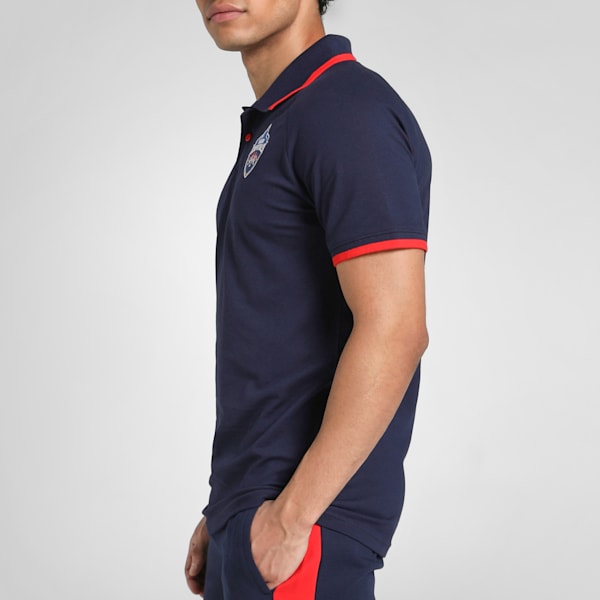 PUMA x Delhi Capital Polo T-Shirt, PUMA Navy, extralarge-IND