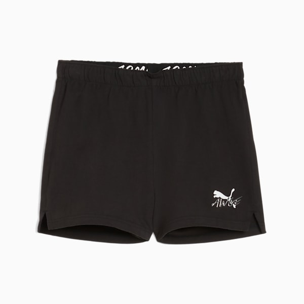 A$AP ROCKY x PUMA Women's Jersey Shorts, PUMA Black, extralarge