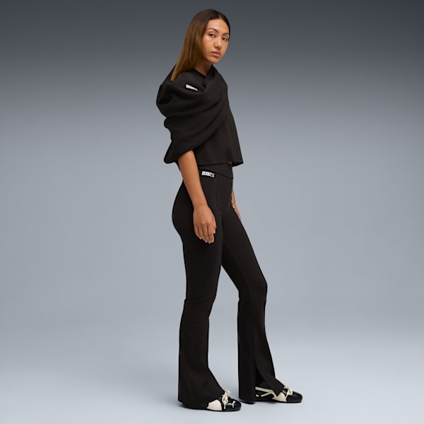 PUMA X ROSÉ Flared Leggings, PUMA Black, extralarge