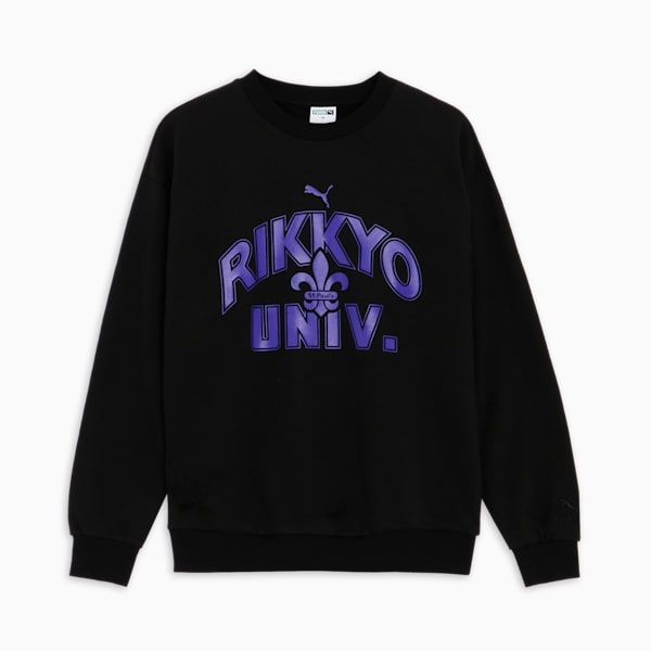 ユニセックス RIKKYO クルースウェット, PUMA Black, extralarge-JPN