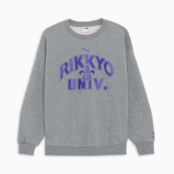 ユニセックス RIKKYO クルースウェット, Medium Gray Heather, extralarge-JPN