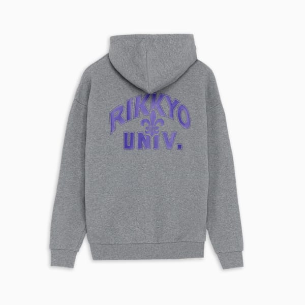 ユニセックス RIKKYO フーディー, Medium Gray Heather, extralarge-JPN