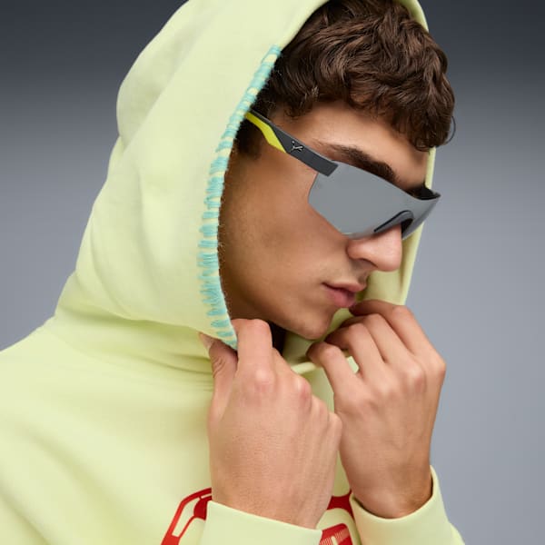 Sudadera con capucha de tejido polar PUMA x MADHAPPY, Apple Spritz, extralarge