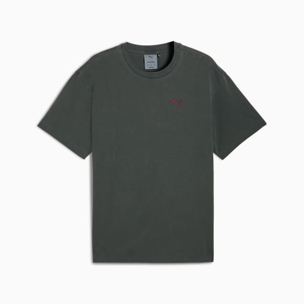 Playera estampada PUMA x MADHAPPY, Mineral Gray, extralarge