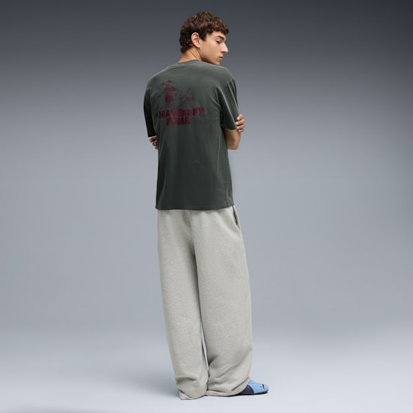 Playera estampada PUMA x MADHAPPY, Mineral Gray, extralarge