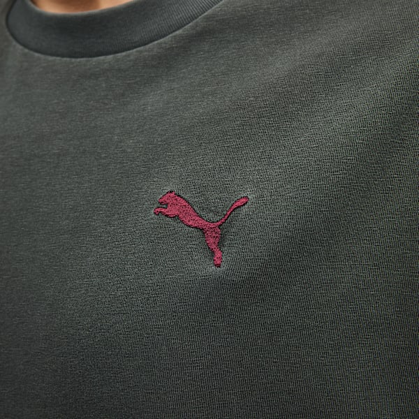 Playera estampada PUMA x MADHAPPY, Mineral Gray, extralarge