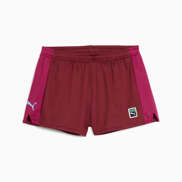 PUMA x MADHAPPY Women's Track Shorts, Team Regal Red, extralarge