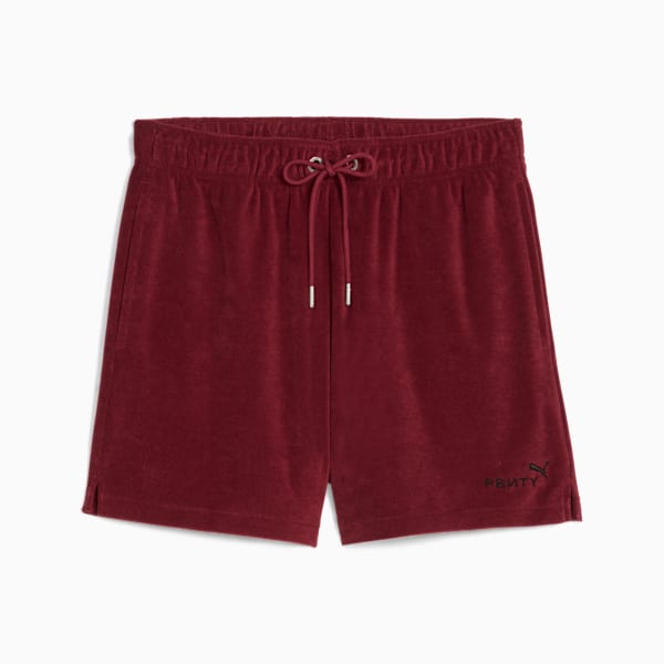 FENTY x PUMA Towelling Track Shorts, Team Regal Red, extralarge-IND