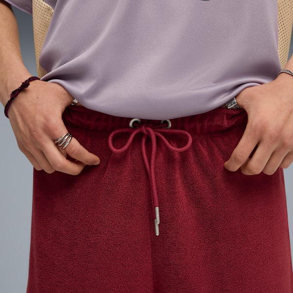 FENTY x PUMA Towelling Track Shorts Unisex, Team Regal Red, extralarge-GBR