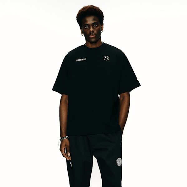 メンズ PUMA x TANGRAM 半袖 Tシャツ, PUMA Black, extralarge-JPN