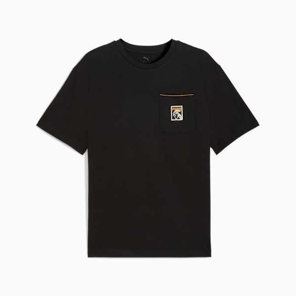 WARDROBE ESS DDM Tee, PUMA Black, extralarge