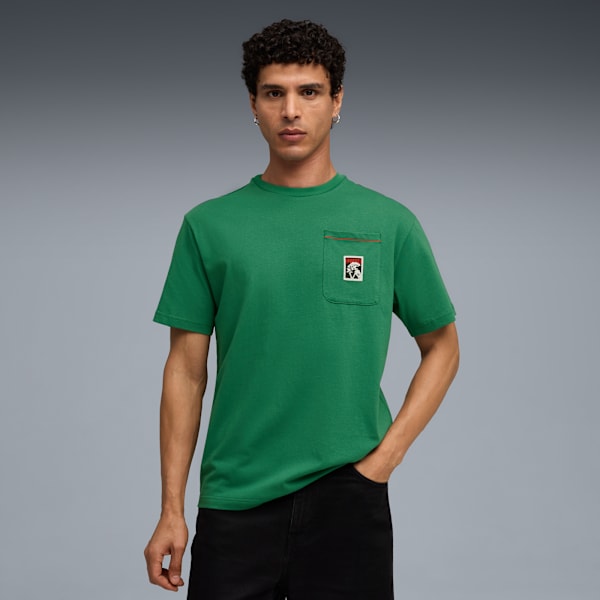 Día de Muertos Men's Tee, Vine, extralarge