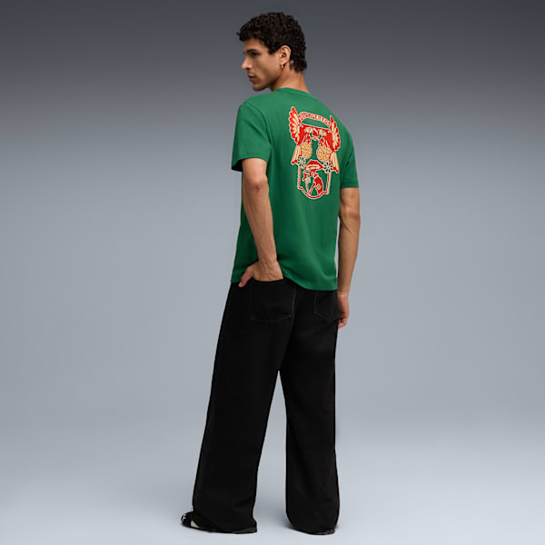 Día de Muertos Men's Tee, Vine, extralarge