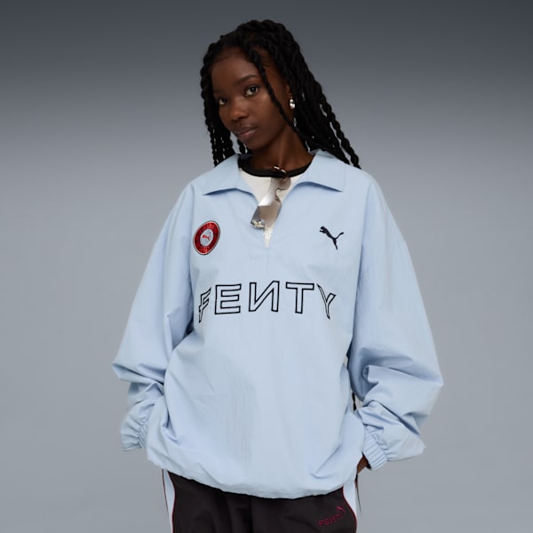 FENTY x PUMA Oversized Drill Top, Haute Tropic, extralarge-IND