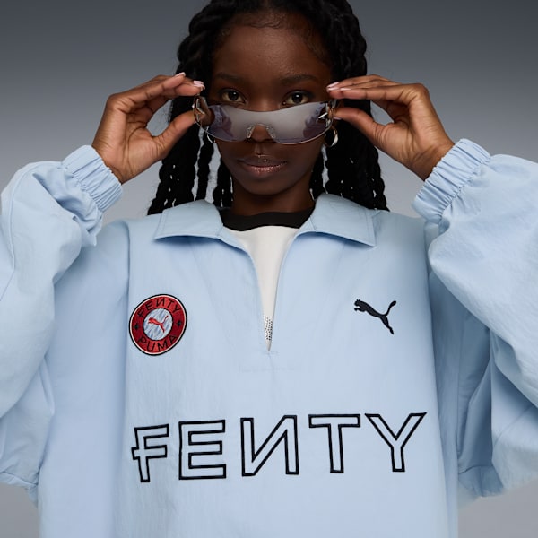 FENTY x PUMA Oversized Drill Top, Haute Tropic, extralarge-IND
