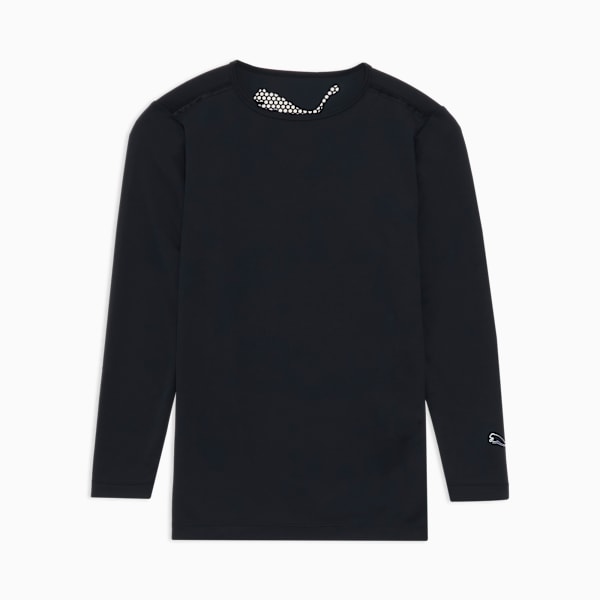 メンズ ゴルフ シャドウキャット モックネック 長袖 アンダー シャツ, PUMA Black, extralarge-JPN