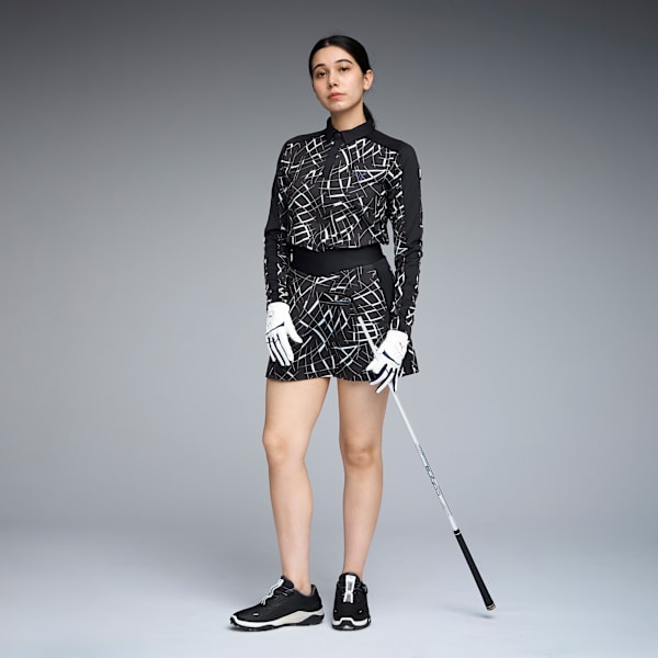 『3日最大15倍』ウィメンズ ゴルフ シャドウキャット グラフィック 長袖 ポロシャツ PUMA｜ウィメンズ ゴルフ シャドウキャット グラフィック 長袖