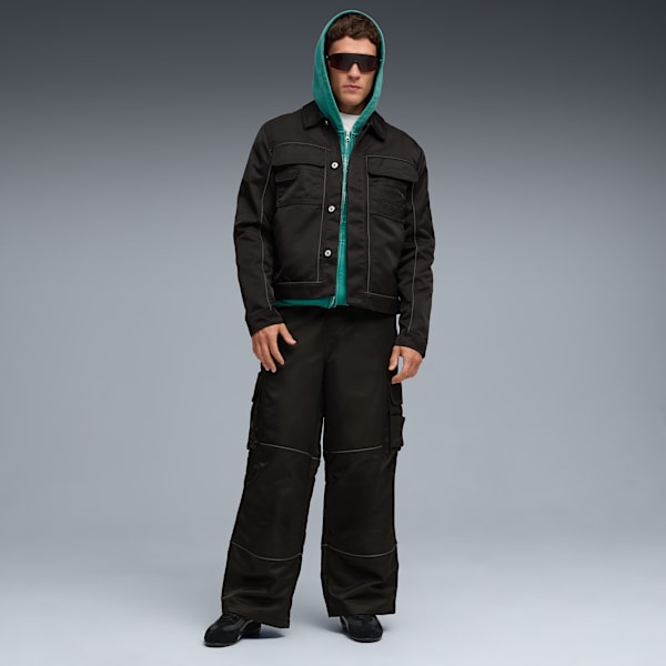 PUMA x Aston Martin F1 Men's Gear Jacket, PUMA Black, extralarge-IND