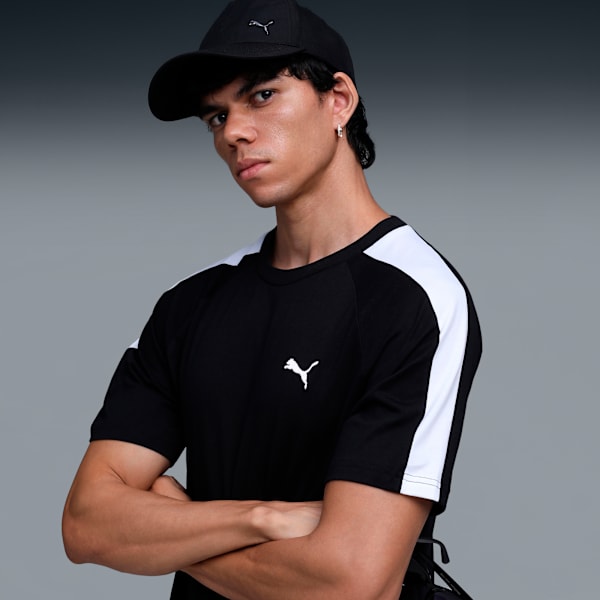 T7 Men's Regular Fit Cotton T-shirt, PUMA Black, extralarge-IND