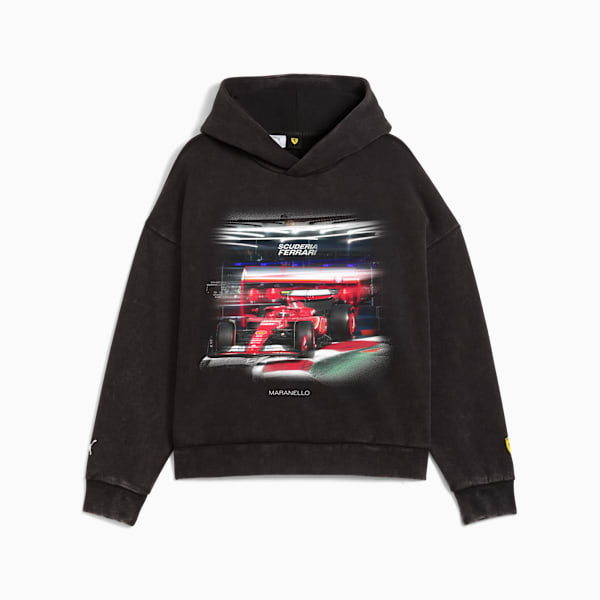 Scuderia Ferrari Las Vegas Men's Motorsport Hoodie, PUMA Black, extralarge