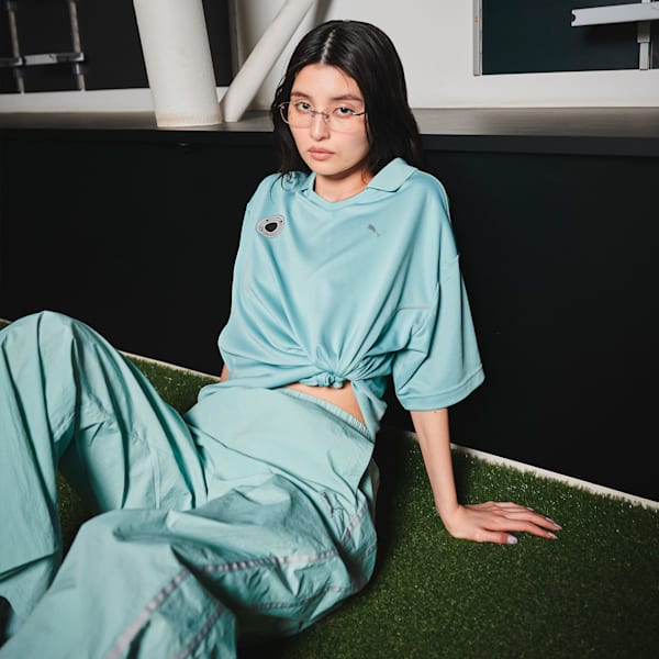 ウィメンズ PUMA x Ungrid フットボール 半袖 シャツ, Modern Mint, extralarge-JPN