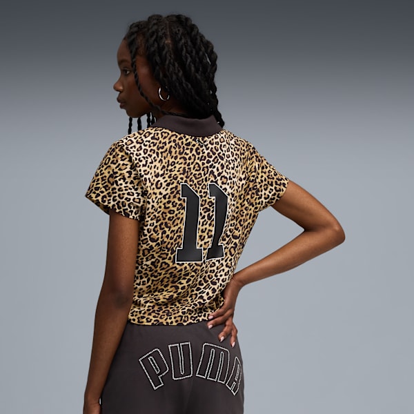 A$AP ROCKY x PUMA Women's Baby Tee, Warm Beige-AOP, extralarge-IND