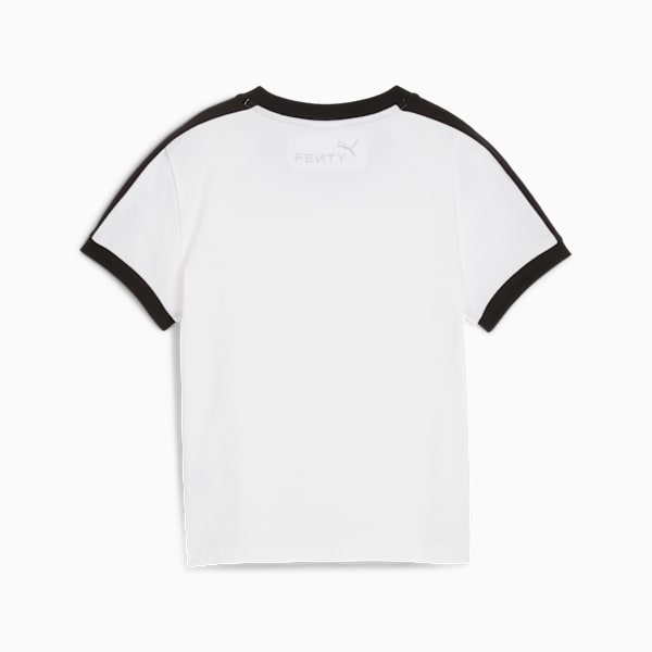 FENTY x PUMA T7 Women's Slim Tee, PUMA White, extralarge-IND