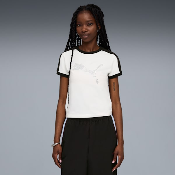 FENTY x PUMA T7 Slim Tee Women, PUMA White, extralarge