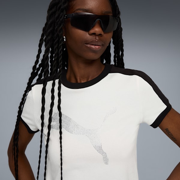 FENTY x PUMA T7 Slim Tee Women, PUMA White, extralarge-GBR