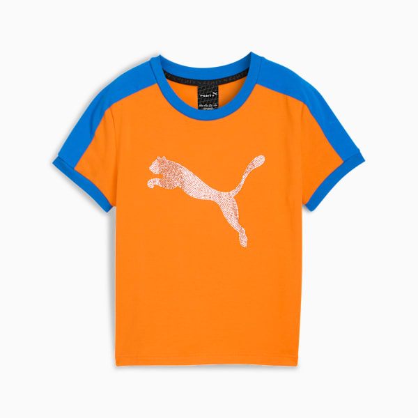 PUMA X FENTY T7 Slim Tee, Rickie Orange, extralarge