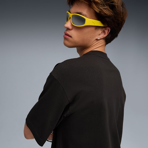 A$AP ROCKY x PUMA Men's Motors Tee, PUMA Black, extralarge-IND