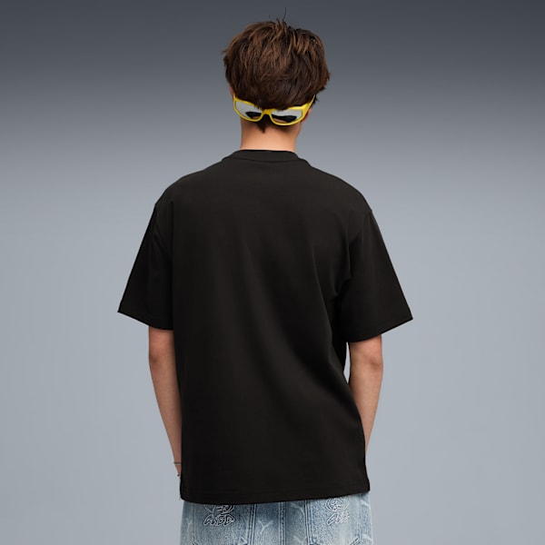 A$AP ROCKY x PUMA Men's Motors Tee, PUMA Black, extralarge-IND