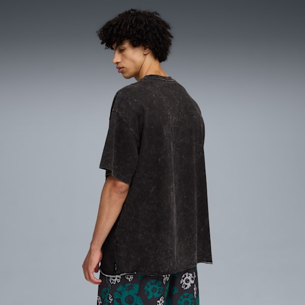 Hoopocaplypse Basketball Tee I, PUMA Black, extralarge-IND