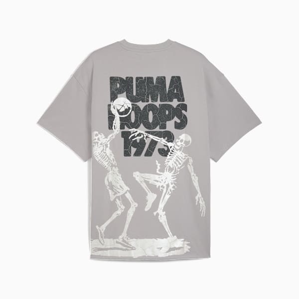 Hoopocalypse Basketball Tee II Unisex, Gray Echo, extralarge