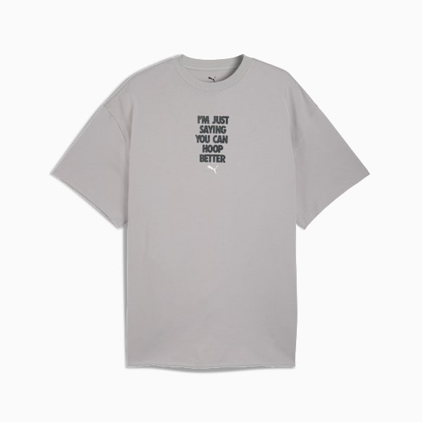 Hoopocalypse Basketball Tee II Unisex, Gray Echo, extralarge